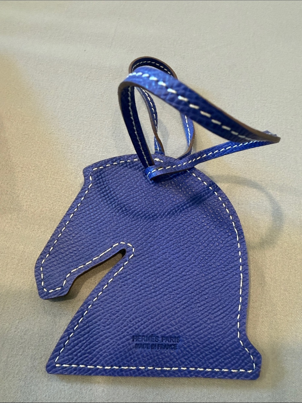 Blue Rodeo Horse Bag Charm - Blue - Picture 2 of 5